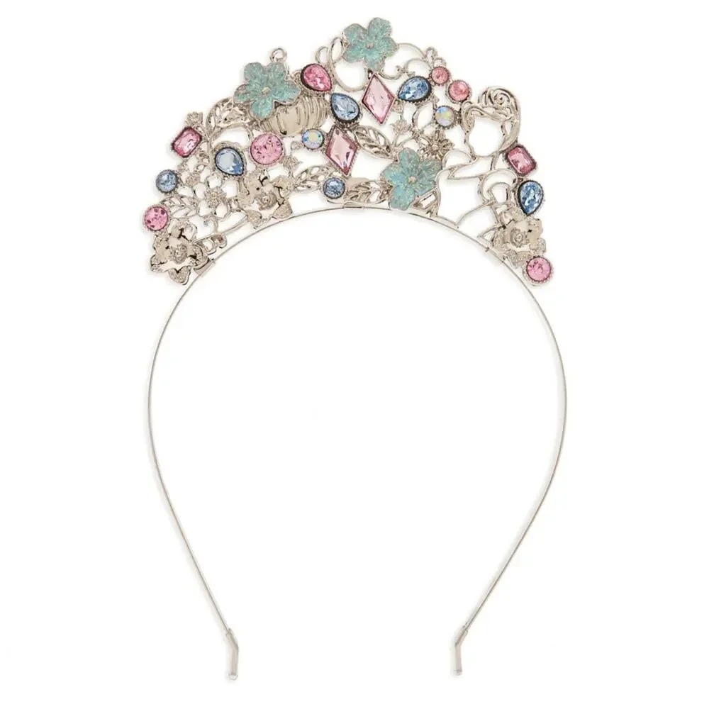 Disney Cinderella Costume Dress Size 5 / 6 Includes headband Tiara\